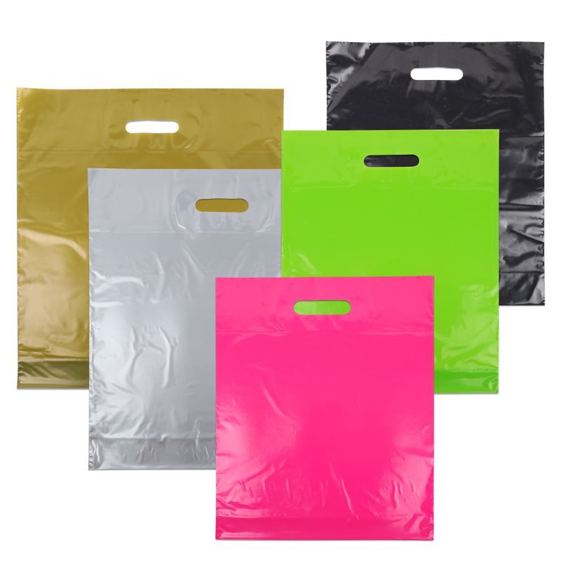 Budget plastic tassen - Effen kleuren laten bedrukken — ABC Brands