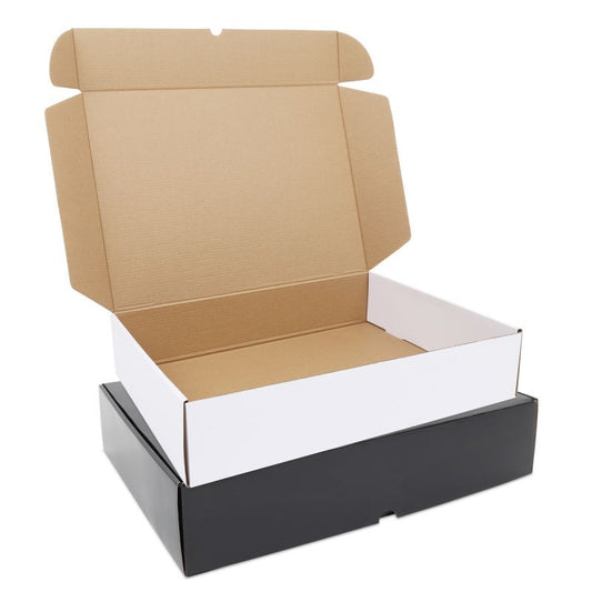Glanzende pakketdozen laten bedrukken — ABC Brands