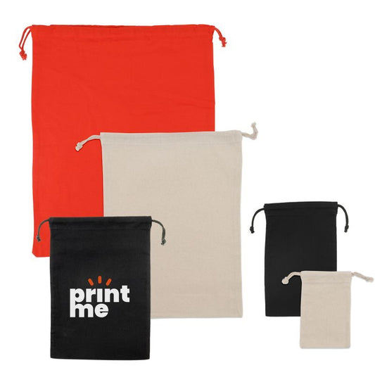 Katoenen schoenenzakken laten bedrukken — ABC Brands