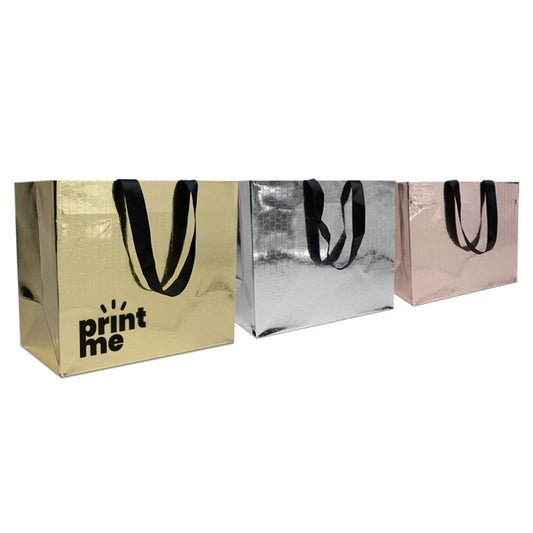 Luxe metallic papieren tassen laten bedrukken — ABC Brands