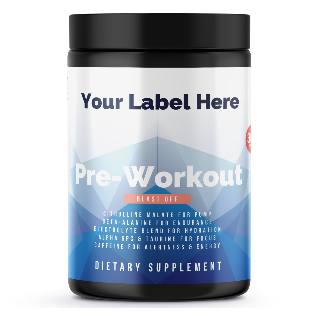 Pre-Workout Blast-Off 312g w/ Natural Flavor - officiele Rocktomic-productafbeelding [RT-OFFICIAL:ROC013:HERO:v1:E57BC51CE800]