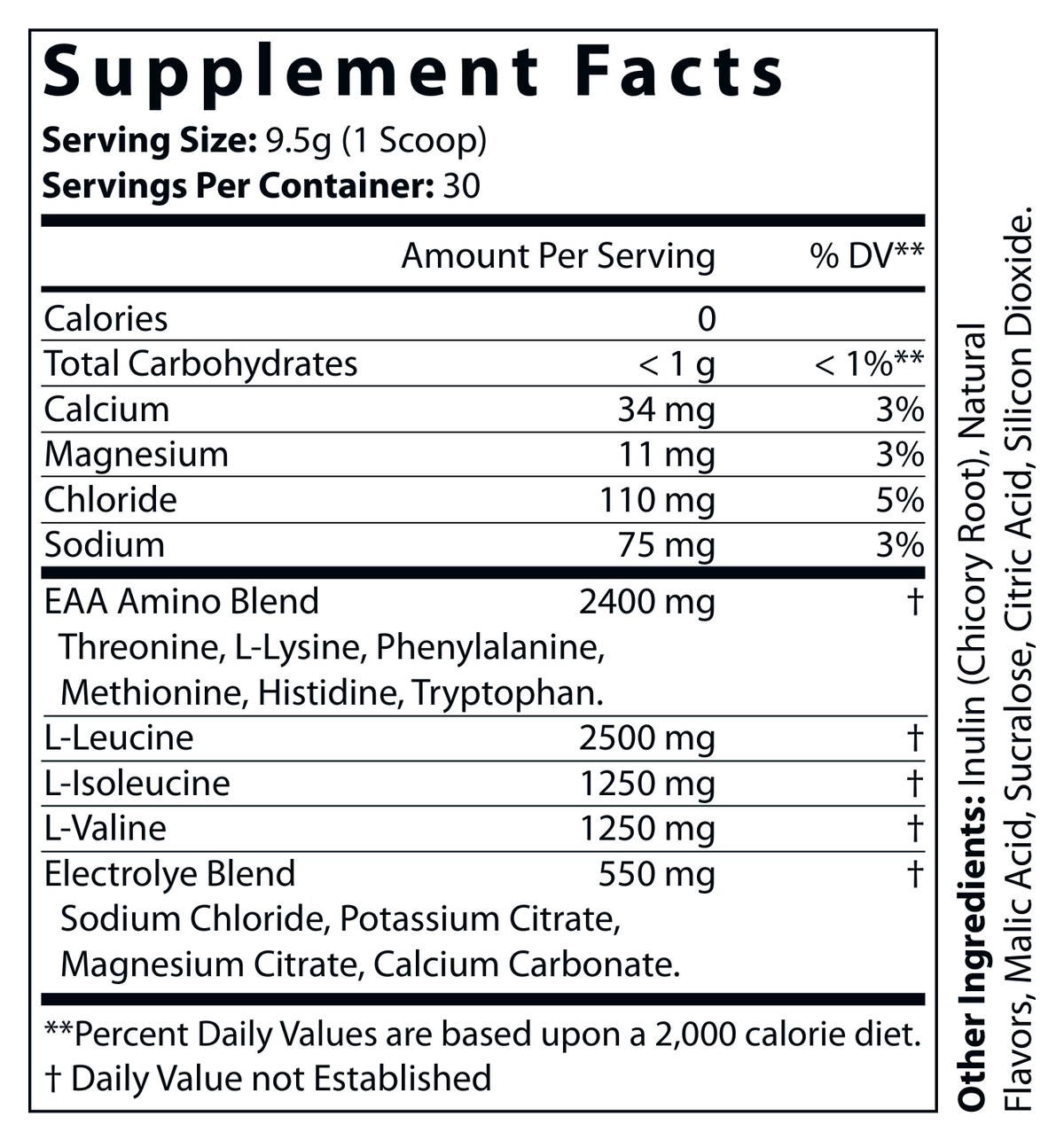 BCAA + EAA Strawberry Candy 300g w/Natural Flavor - voedingswaarden en ingredienten [RT-OFFICIAL:ROC014:FACTS:v1:79CA201169D5]