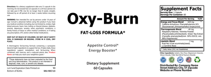 Oxy Burn - officieel labelvoorbeeld [RT-OFFICIAL:ROC123:LABEL:v1:D1224B91C906]