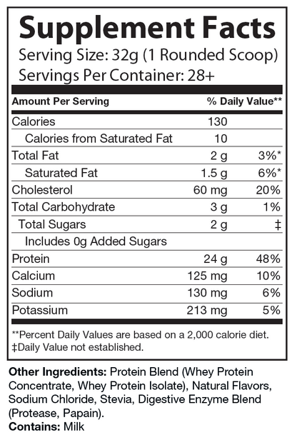 2lb Whey Natural Salted Caramel – 28 serv. - voedingswaarden en ingredienten [RT-OFFICIAL:ROC210N:FACTS:v1:53C796ECB005]
