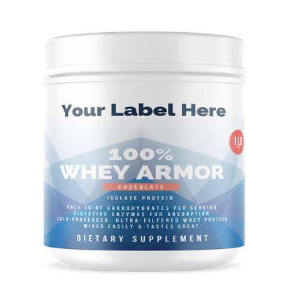 1lb 100% Whey Armor Isolate Protein Chocolate - officiele Rocktomic-productafbeelding [RT-OFFICIAL:ROC2811:HERO:v1:49F7E162A12D]