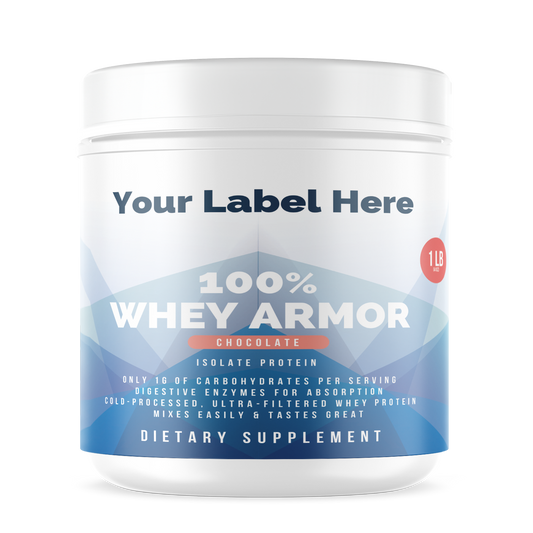 1lb 100% Whey Armor Isolate Protein Chocolate - officiele Rocktomic-productafbeelding [RT-OFFICIAL:ROC2811:HERO:v1:49F7E162A12D]