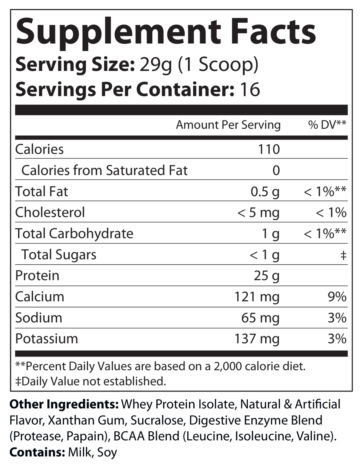 1lb 100% Whey Armor Isolate Protein Vanilla - voedingswaarden en ingredienten [RT-OFFICIAL:ROC2821:FACTS:v1:42E0F73C3133]