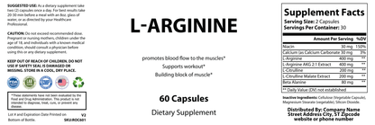 L-Arginine Capsules - officieel labelvoorbeeld [RT-OFFICIAL:ROC601:LABEL:v1:AA0CEB68D5A5]