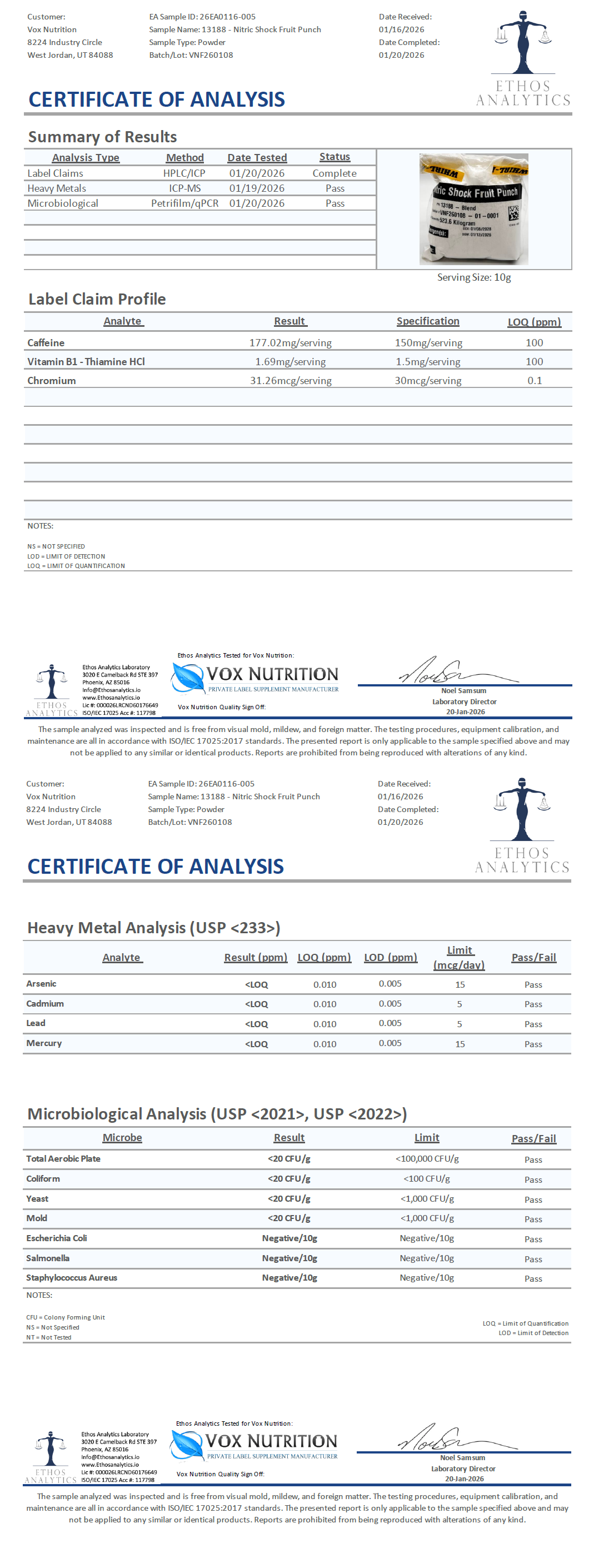 Pre-Workout (Fruit Punch) - officieel analysecertificaat (COA) [RT-OFFICIAL:ROC605:COA:v1:501ADCE4E263]