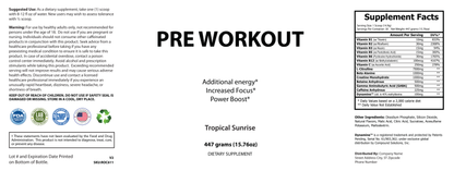 Pre-Workout (Tropical Sunrise) - officieel labelvoorbeeld [RT-OFFICIAL:ROC611:LABEL:v1:F8B8371BDF61]
