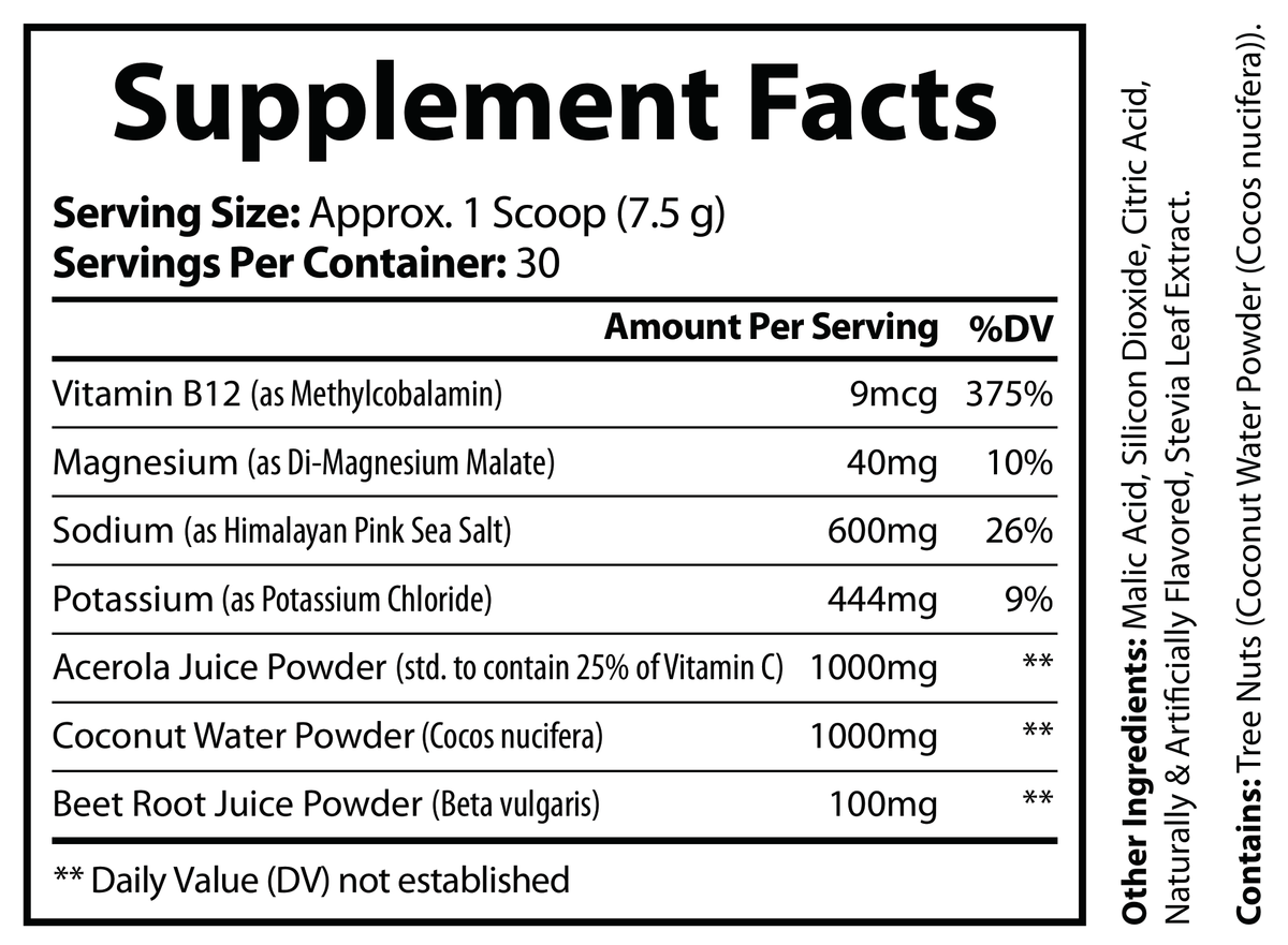 ION + Select Electrolyte Formula - voedingswaarden en ingredienten [RT-OFFICIAL:ROC617:FACTS:v1:970EB2255222]
