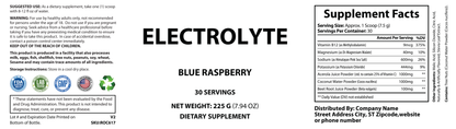 ION + Select Electrolyte Formula - officieel labelvoorbeeld [RT-OFFICIAL:ROC617:LABEL:v1:6B0492A77161]