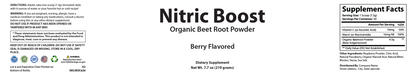 Nitric Boost – Organic Beet Root Powder - officieel labelvoorbeeld [RT-OFFICIAL:ROC620:LABEL:v1:A83290650587]