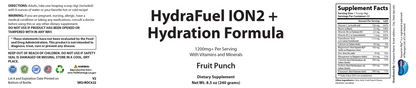 HydraFuel ION2+ Hydration Formula – Fruit Punch - officieel labelvoorbeeld [RT-OFFICIAL:ROC622:LABEL:v1:157342E796B2]