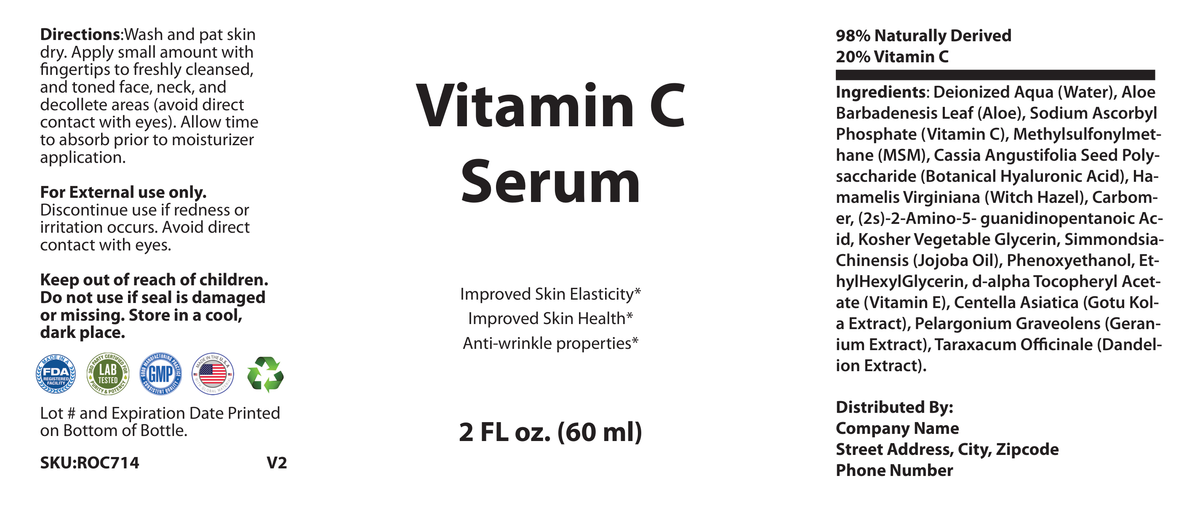 Vitamin C Serum 2oz - officieel labelvoorbeeld [RT-OFFICIAL:ROC714:LABEL:v1:3D77D1381A59]