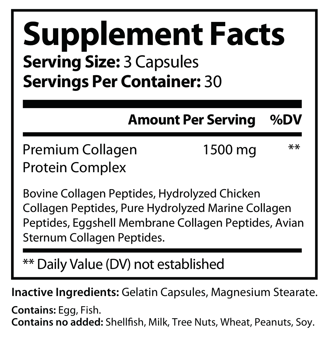 Collagen (Full Spectrum) - voedingswaarden en ingredienten [RT-OFFICIAL:ROC717:FACTS:v1:7C06F29AD1D2]