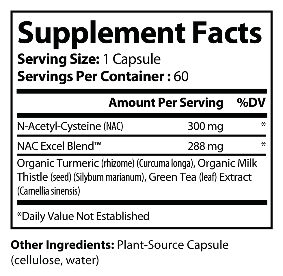 NAC Plus - voedingswaarden en ingredienten [RT-OFFICIAL:ROC725:FACTS:v1:C95271473985]
