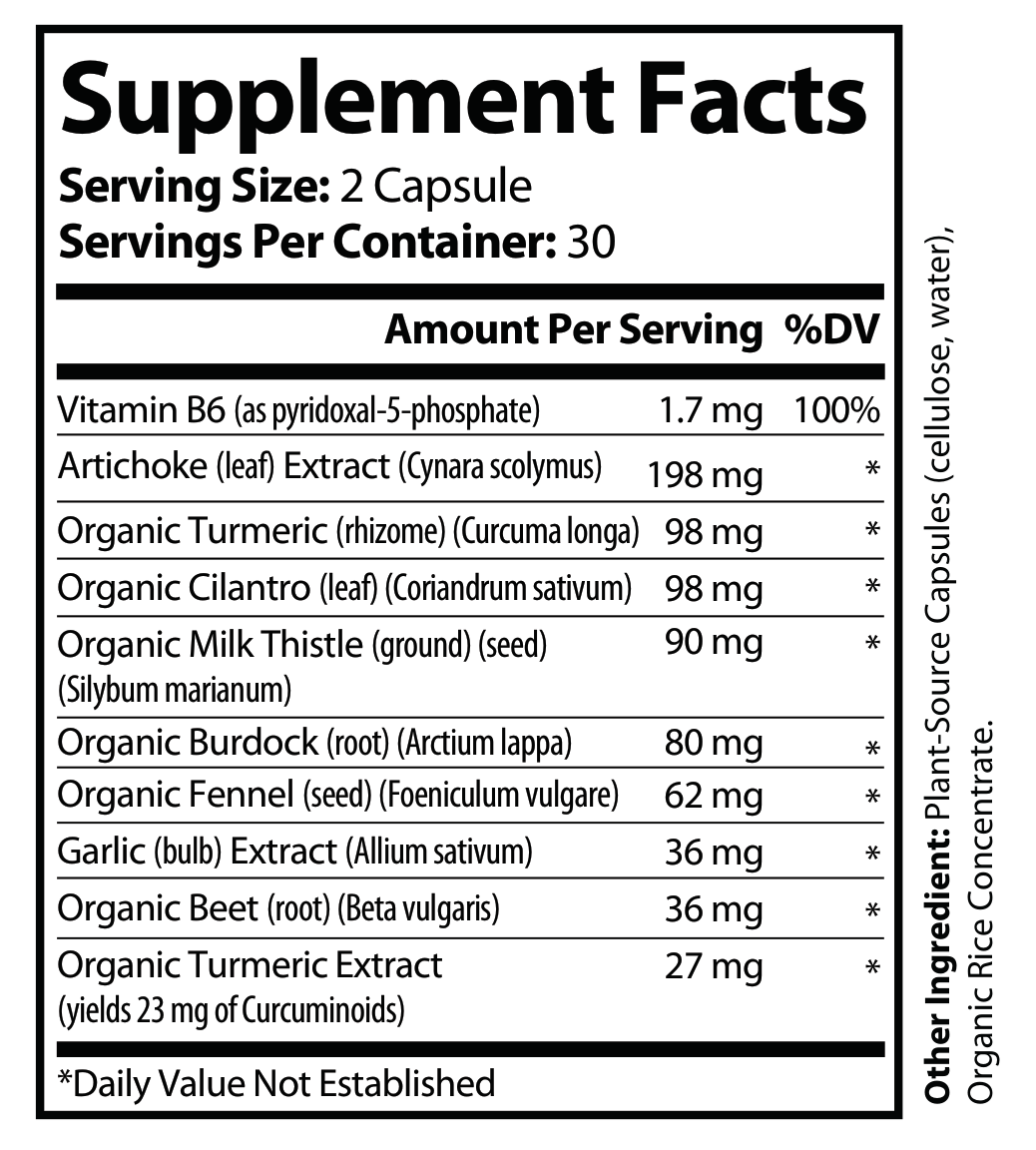 Gallbladder Support Plus - voedingswaarden en ingredienten [RT-OFFICIAL:ROC738:FACTS:v1:21E90C82C681]