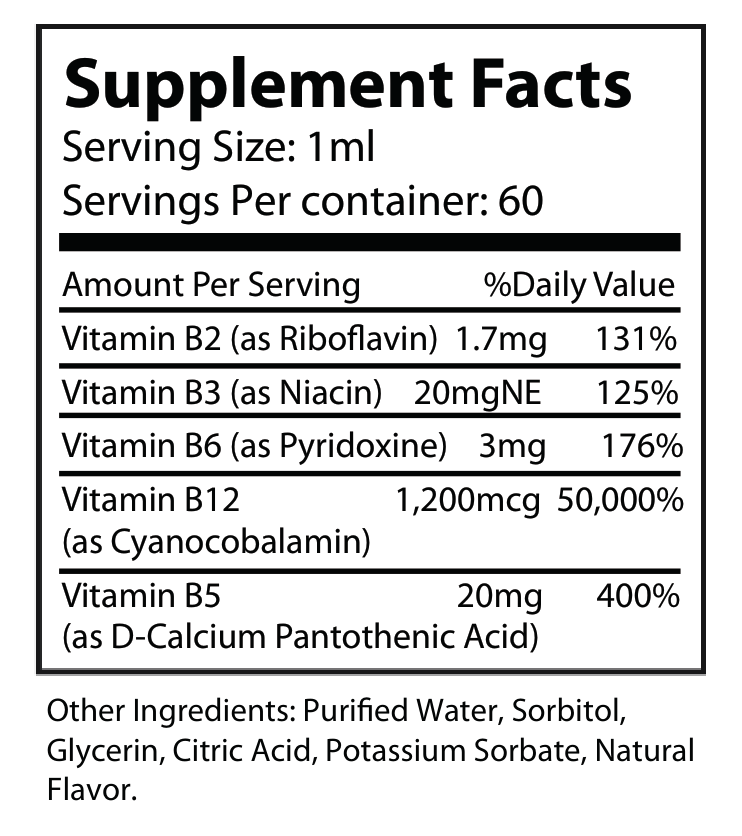 B-12 Drops 2oz - voedingswaarden en ingredienten [RT-OFFICIAL:ROC802:FACTS:v1:72E9A747B70A]