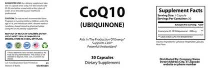 CoQ10 (Ubiquinone) - officieel labelvoorbeeld [RT-OFFICIAL:ROC805:LABEL:v1:4A450EF44FBF]