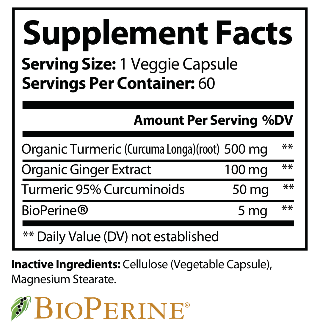 Turmeric w/Ginger - voedingswaarden en ingredienten [RT-OFFICIAL:ROC823:FACTS:v1:0705275813F1]