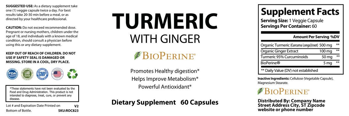 Turmeric w/Ginger - officieel labelvoorbeeld [RT-OFFICIAL:ROC823:LABEL:v1:B6D37DC90E8F]