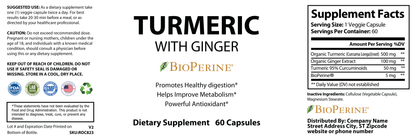 Turmeric w/Ginger - officieel labelvoorbeeld [RT-OFFICIAL:ROC823:LABEL:v1:B6D37DC90E8F]