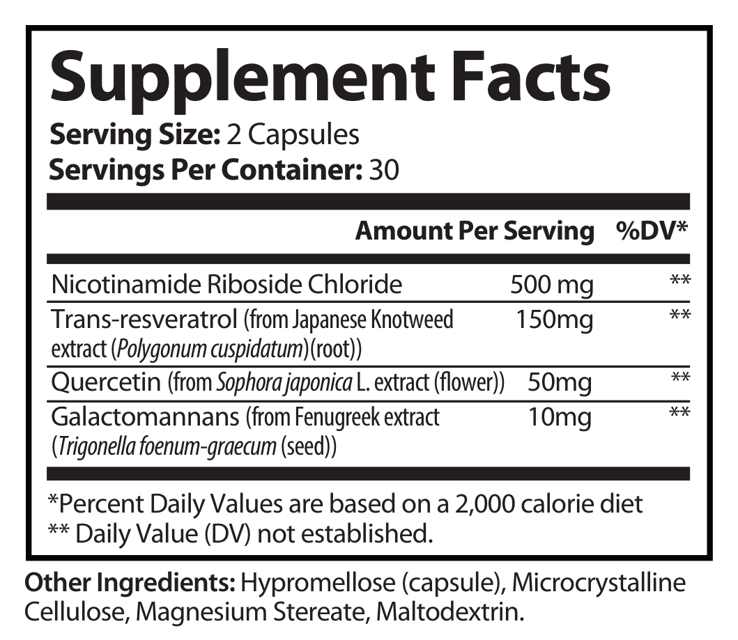 Ultra NAD+ Support Formula - voedingswaarden en ingredienten [RT-OFFICIAL:ROC840:FACTS:v1:0C755B173756]