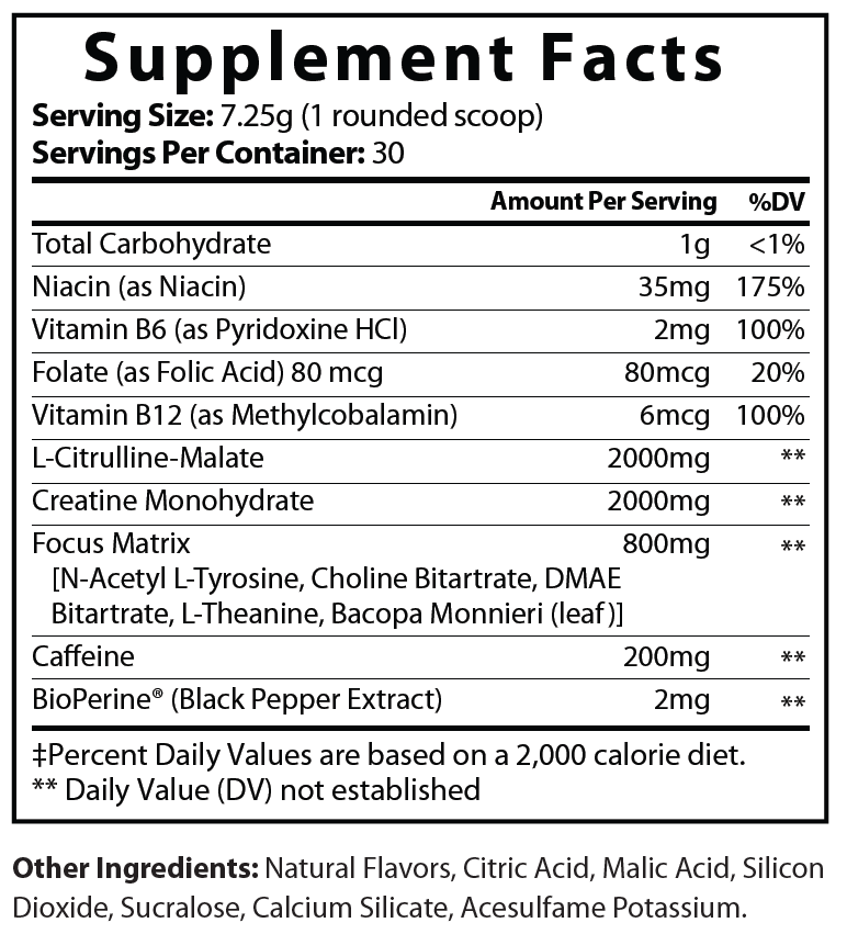Energy Pre-Workout Lemonade 214g – 30 serv - voedingswaarden en ingredienten [RT-OFFICIAL:ROC903M:FACTS:v1:850B85C5AD47]