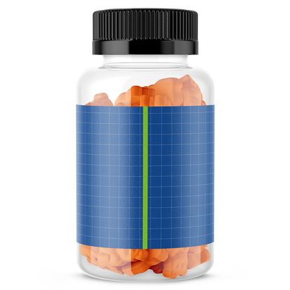 Private-label Omega 3 Gummies - officiele verpakkingsmock-up [RT-OFFICIAL:ROC922:MOCKUP:v1:B35B711CC165]