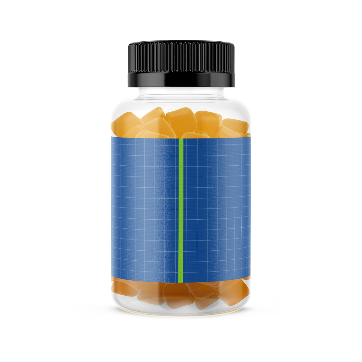 Private-label Collageen Gummies - officiele verpakkingsmock-up [RT-OFFICIAL:ROC924:MOCKUP:v1:8722326534FA]