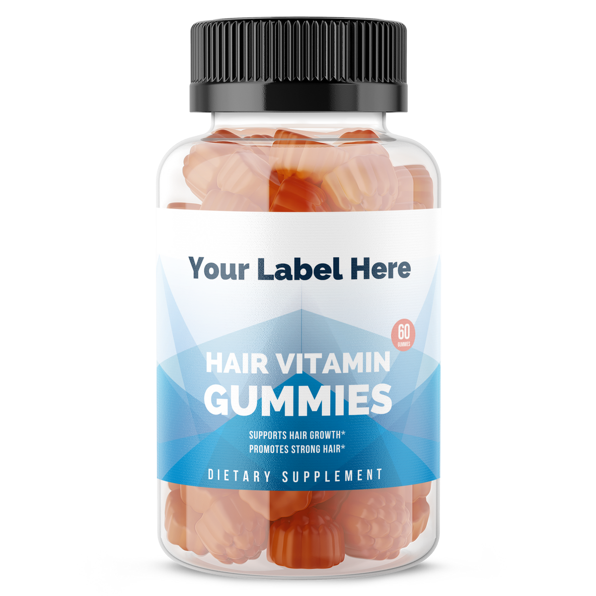 Private-label Haarvitamine Gummies - officiele Rocktomic-productafbeelding [RT-OFFICIAL:ROC925:HERO:v1:4A923902400A]