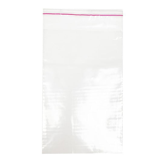 Transparante plastic zakjes met klepsluiting laten bedrukken — ABC Brands