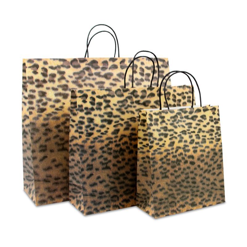 Twisted papieren tassen - Panter laten bedrukken — ABC Brands