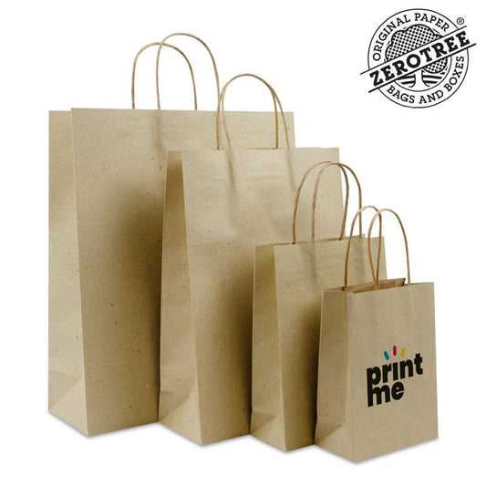 Twisted ZEROTREE® tassen deluxe - Gerecycled graspapier laten bedrukken — ABC Brands