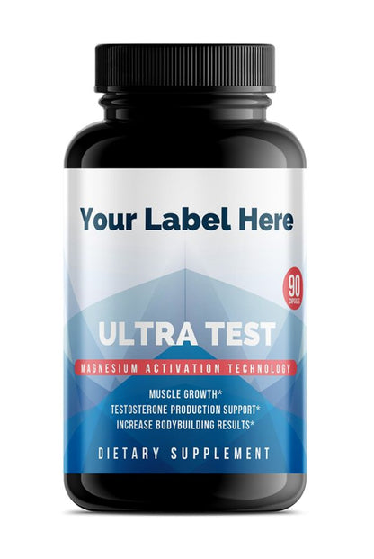 Ultra Test Natural Testosterone Support onder eigen merk — ABC Brands