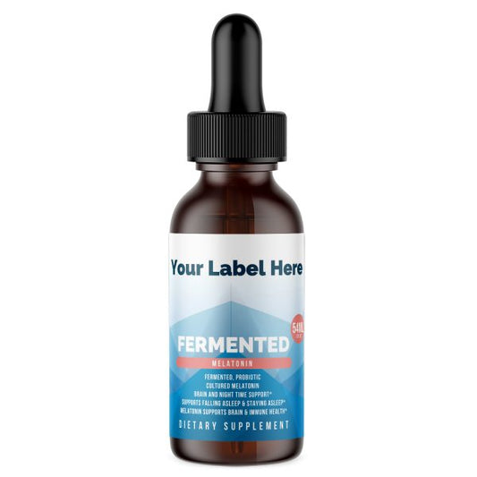 Fermented Melatonin 2 fl oz onder eigen merk — ABC Brands
