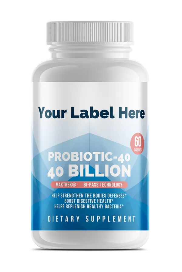 Probiotic – 40 Billion CFU onder eigen merk — ABC Brands