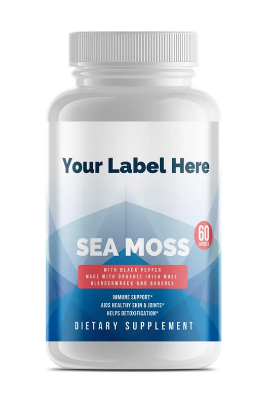 Sea Moss Capsules onder eigen merk — ABC Brands