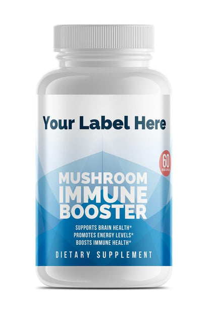 Mushroom Immune Booster Chaga, Cordyceps, Reishi and Lion’s Mane. onder eigen merk — ABC Brands