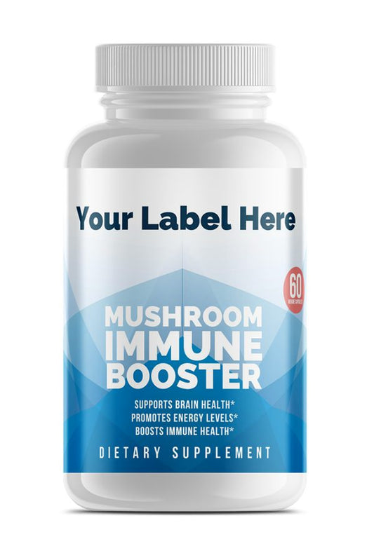 Mushroom Immune Booster Chaga, Cordyceps, Reishi and Lion’s Mane. onder eigen merk — ABC Brands