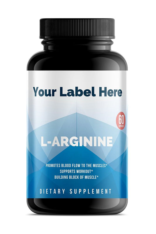 L-Arginine Capsules onder eigen merk — ABC Brands