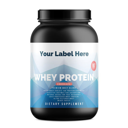 Protein Whey 2lb Chocolate onder eigen merk — ABC Brands