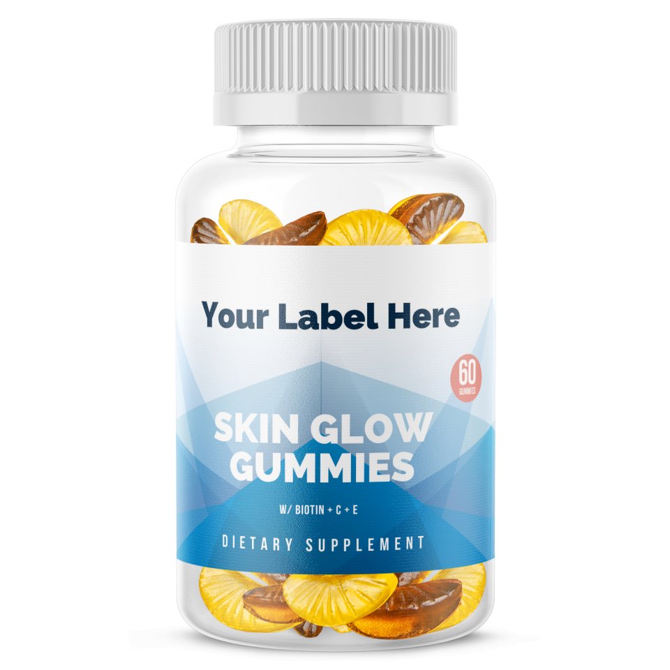 Private-label Skin Glow Gummies onder eigen merk — ABC Brands