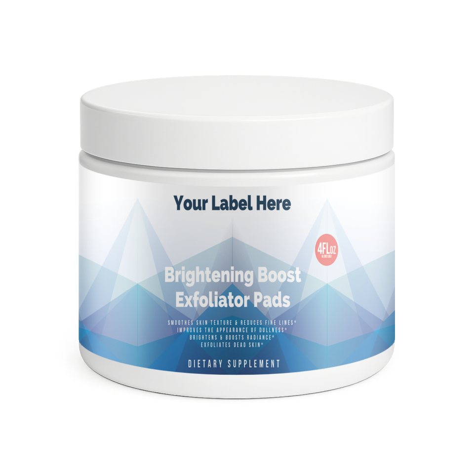 Brightening Boost Exfoliator Pads onder eigen merk — ABC Brands