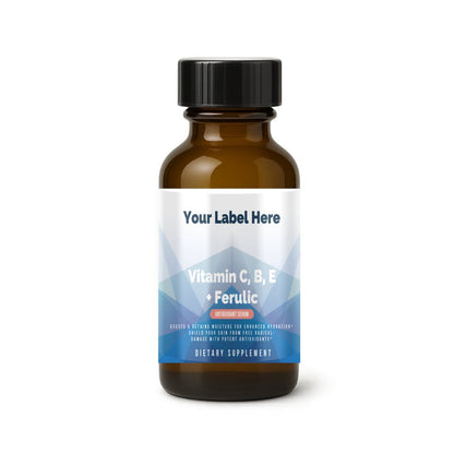 Vitamin C, B, E + Ferulic Antioxidant Serum, USA Made onder eigen merk — ABC Brands