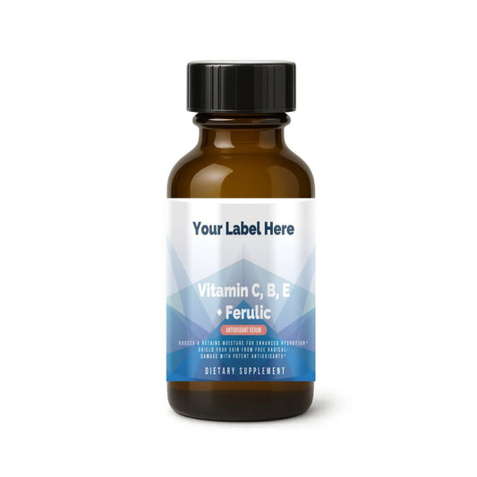 Vitamin C, B, E + Ferulic Antioxidant Serum, USA Made onder eigen merk — ABC Brands